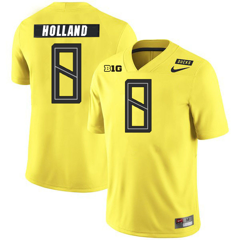 Jevon Holland Oregon Jersey,Oregon Ducks Football Uniforms Youth-Alternate Yellow